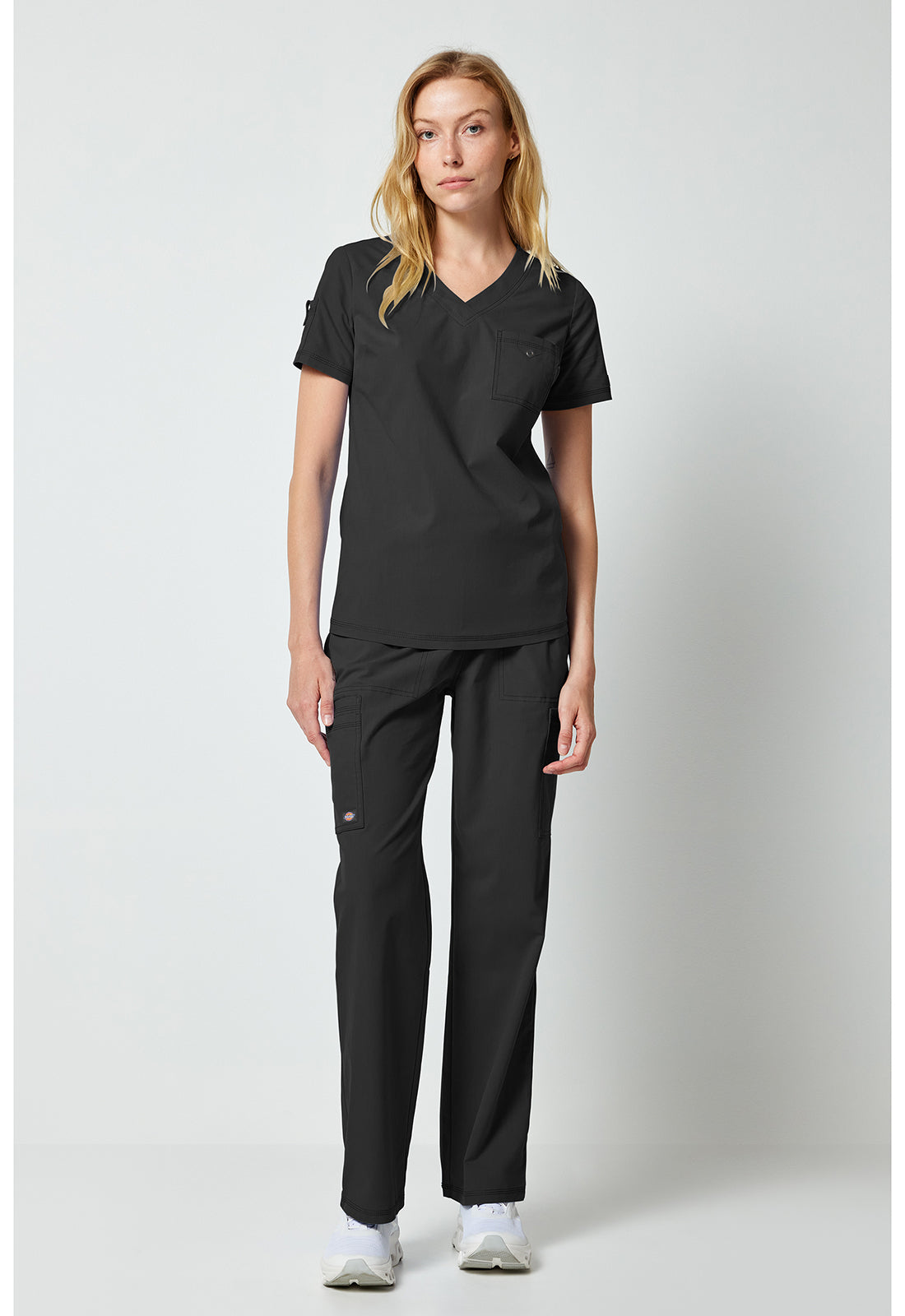 Forge DK274 Women's Straight Leg Cargo Black