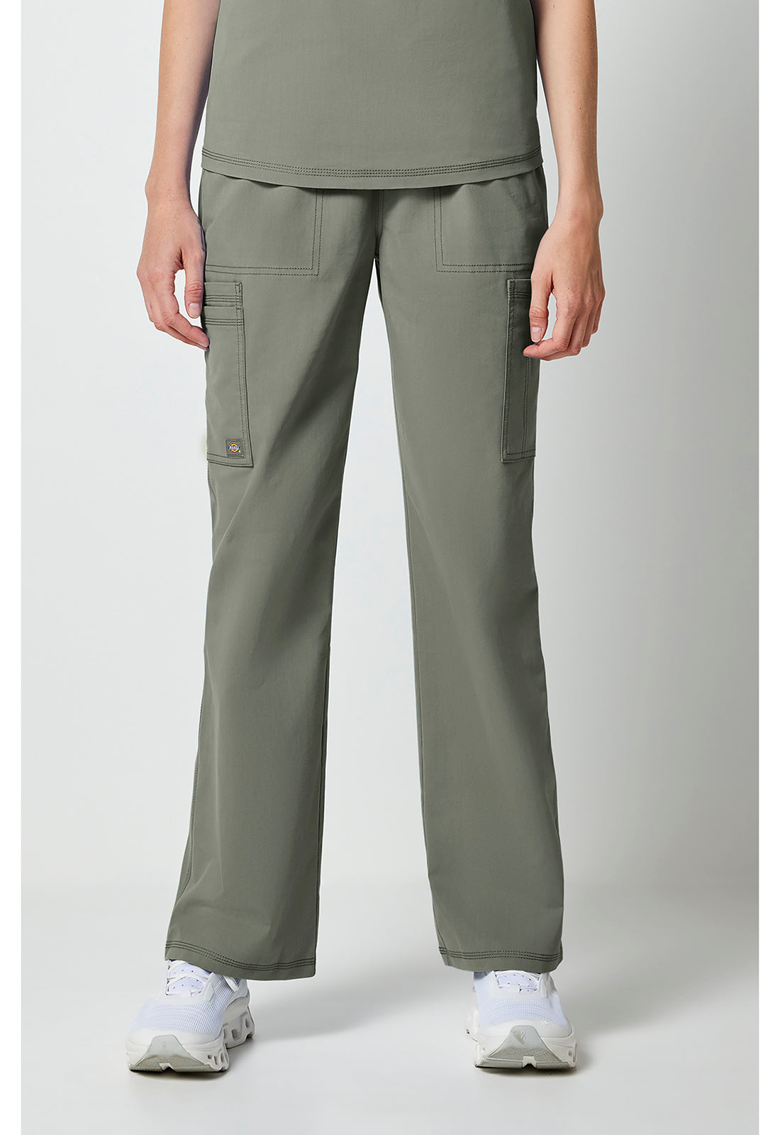 Forge DK274 Women's Straight Leg Cargo Moonstone