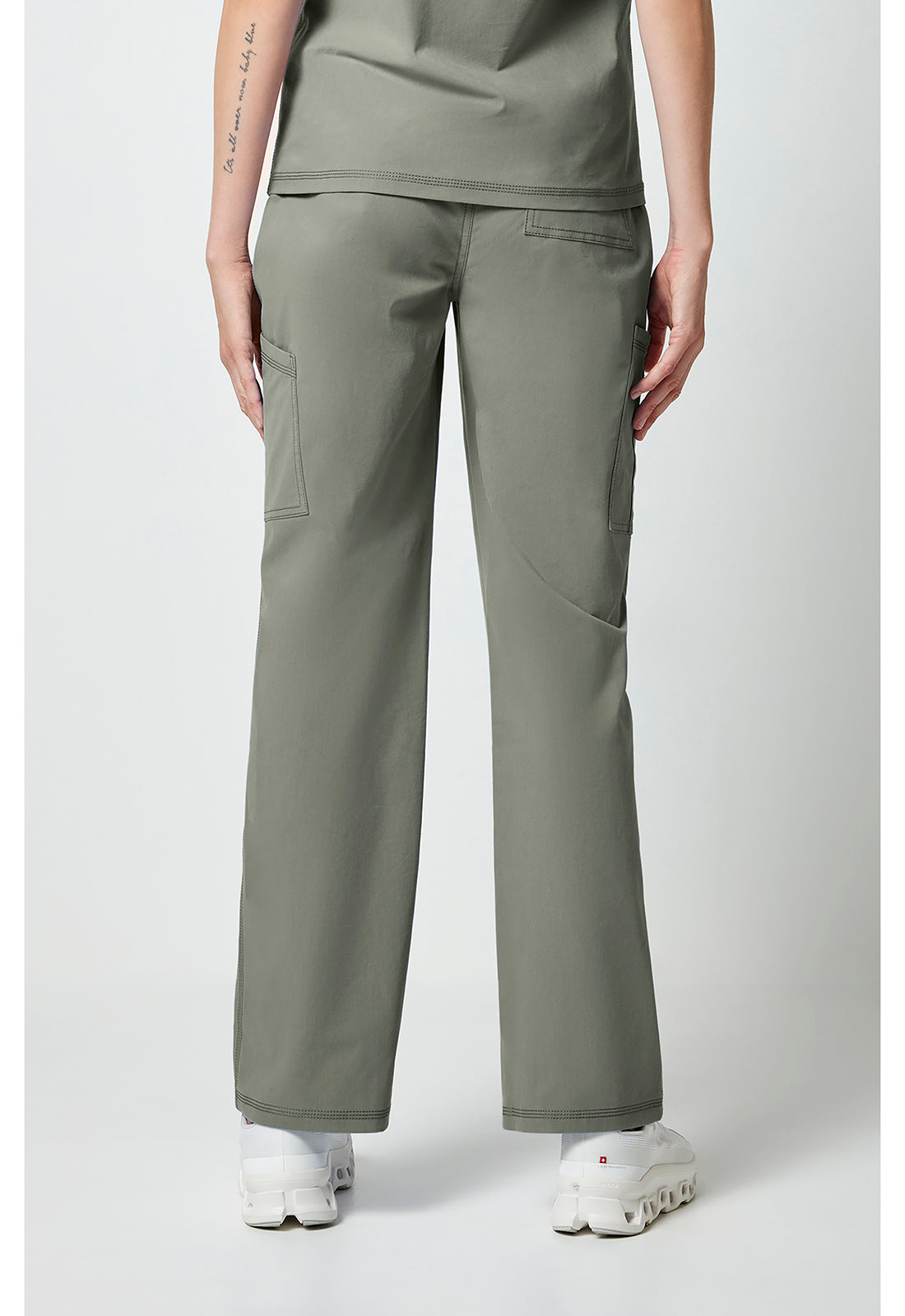 Forge DK274 Women's Straight Leg Cargo Moonstone