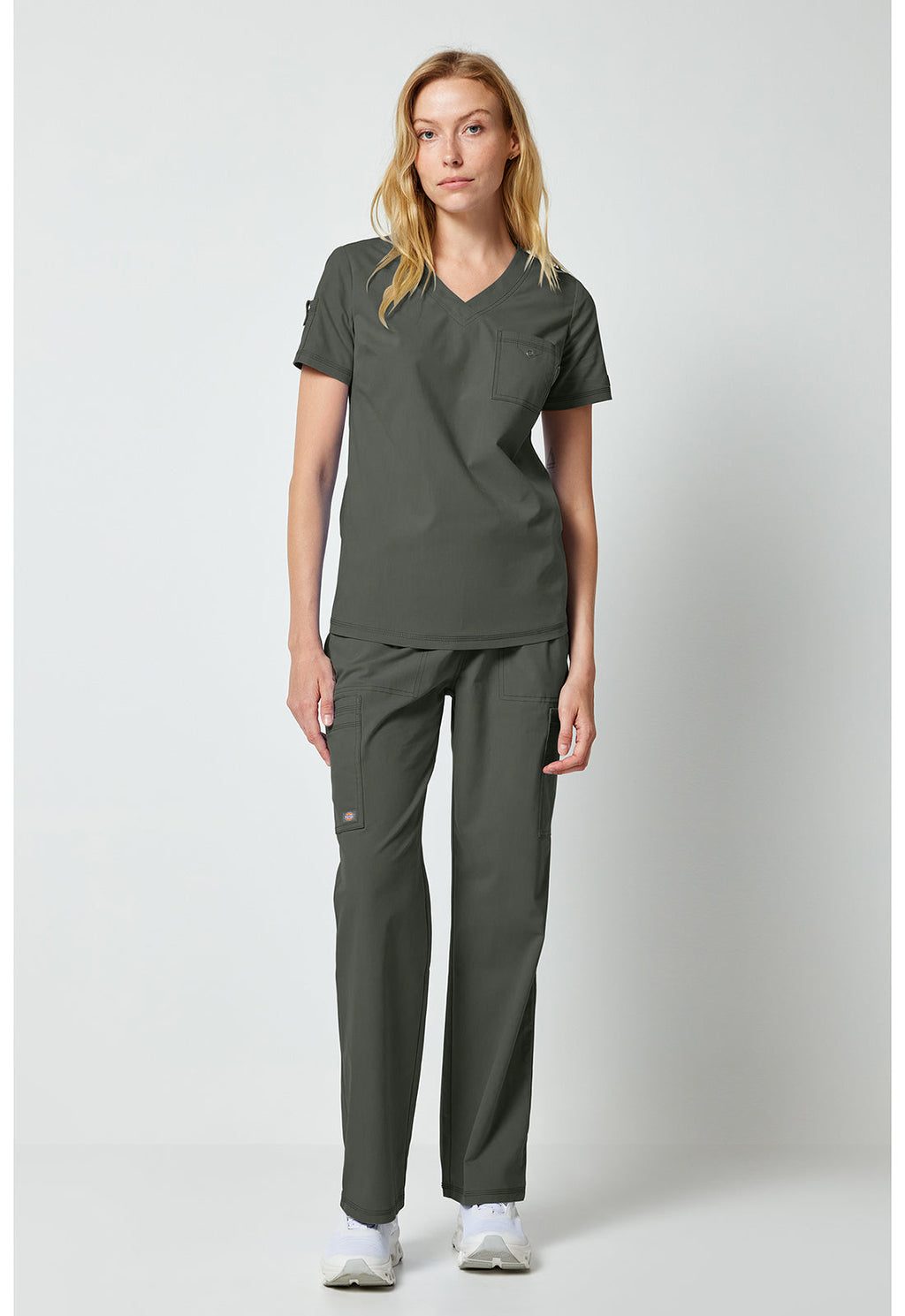 Forge DK274 Women's Straight Leg Cargo Olive