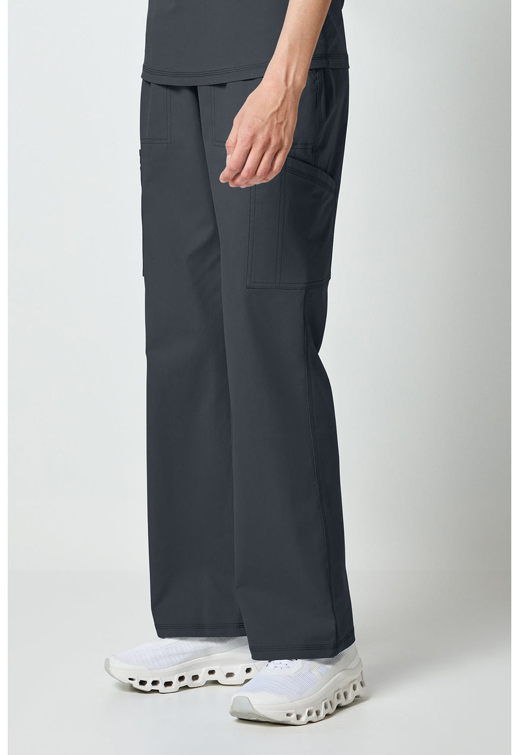 Forge DK274 Women's Straight Leg Cargo Pewter