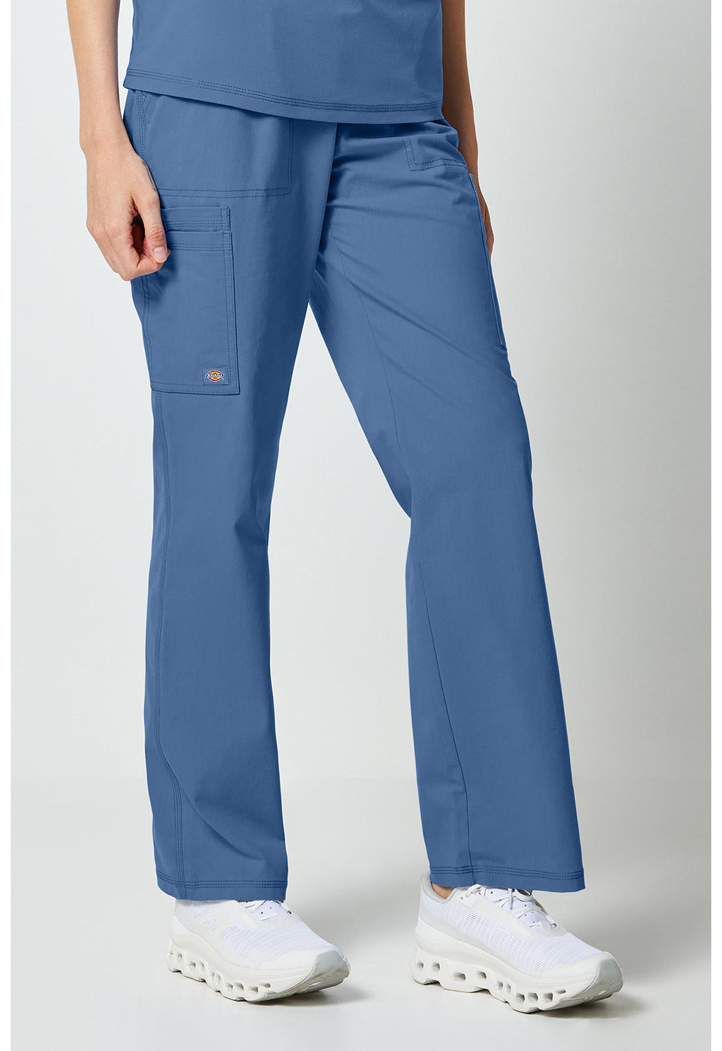 Forge DK274 Women's Straight Leg Cargo Vintage Blue