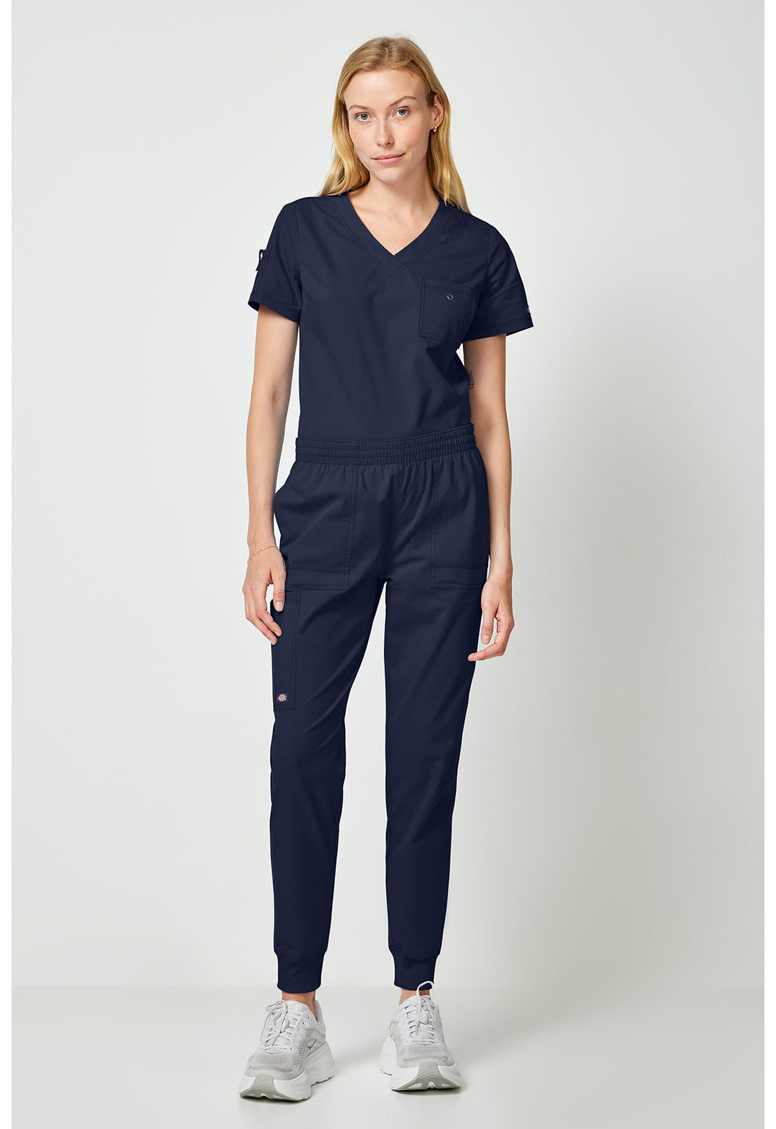 Forge DK275 Women's Mide Rise Cargo Jogger Pants Navy