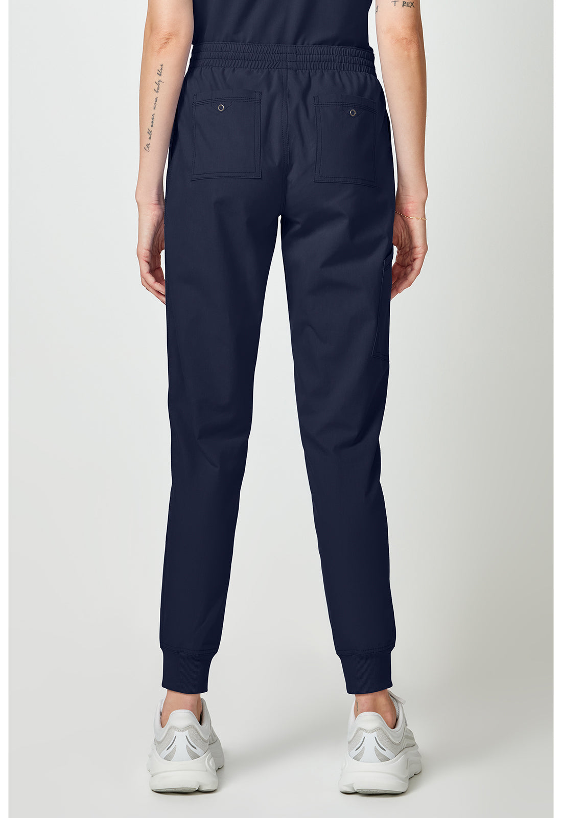 Forge DK275 Women's Mide Rise Cargo Jogger Pants Navy