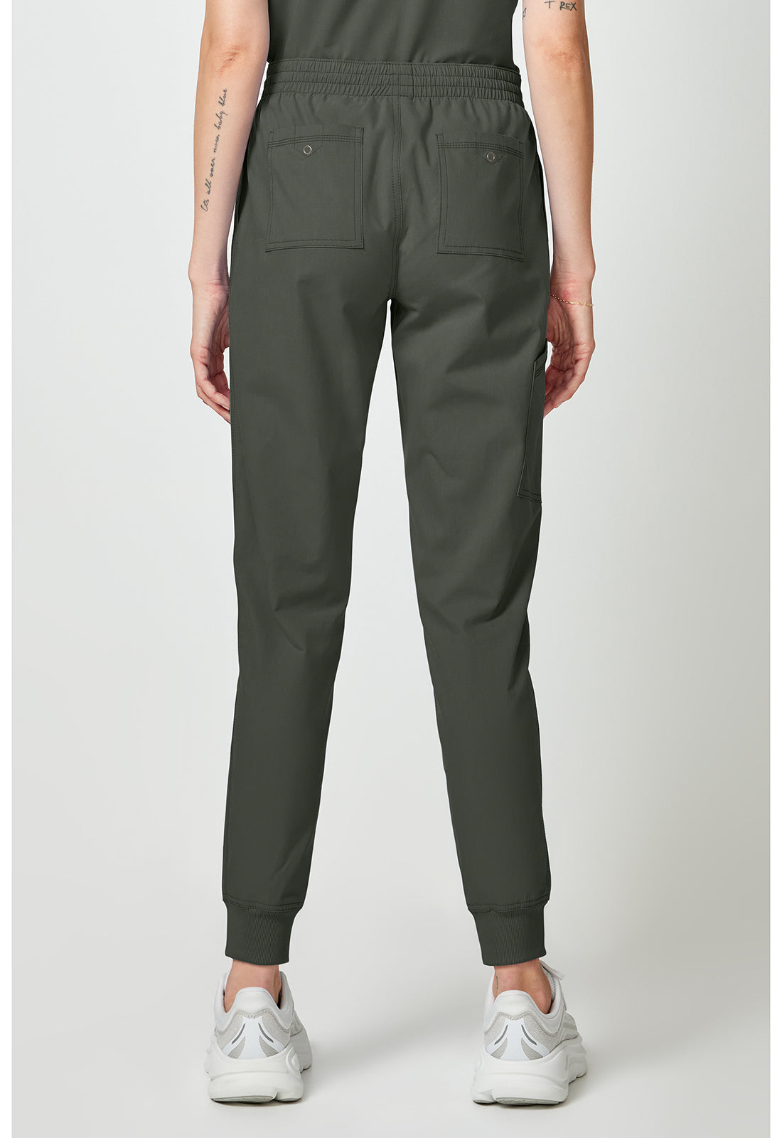 Forge DK275 Women's Mide Rise Cargo Jogger Pants Olive