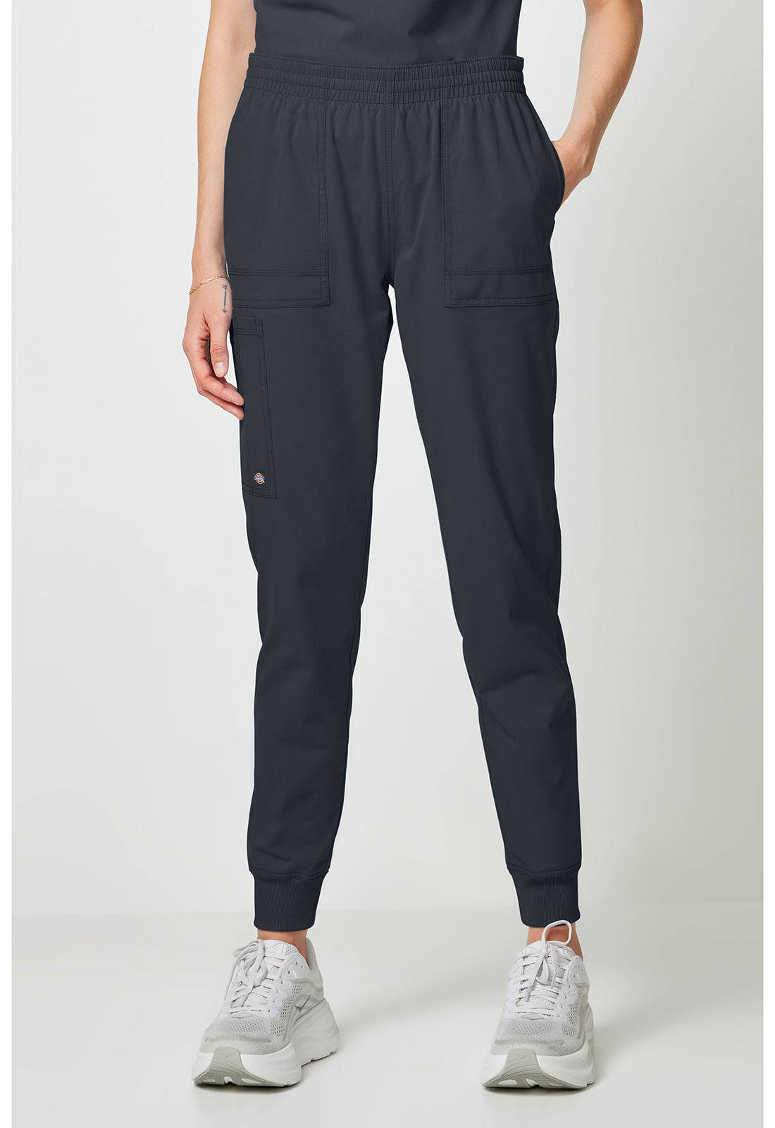 Forge DK275 Women's Mide Rise Cargo Jogger Pants Pewter