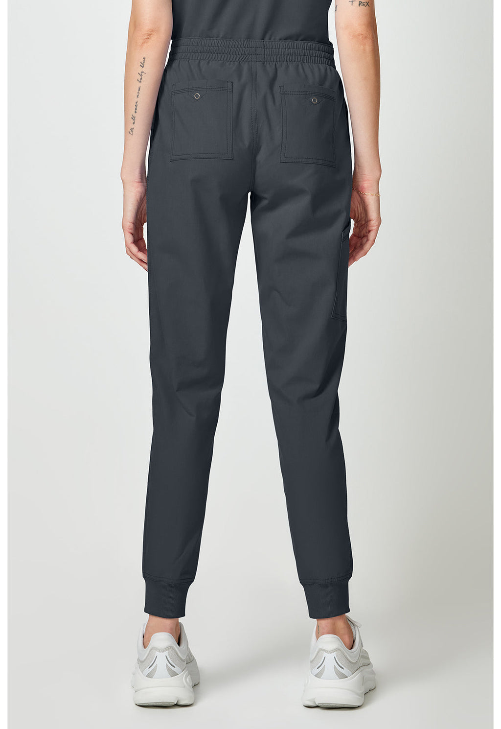 Forge DK275 Women's Mide Rise Cargo Jogger Pants Pewter