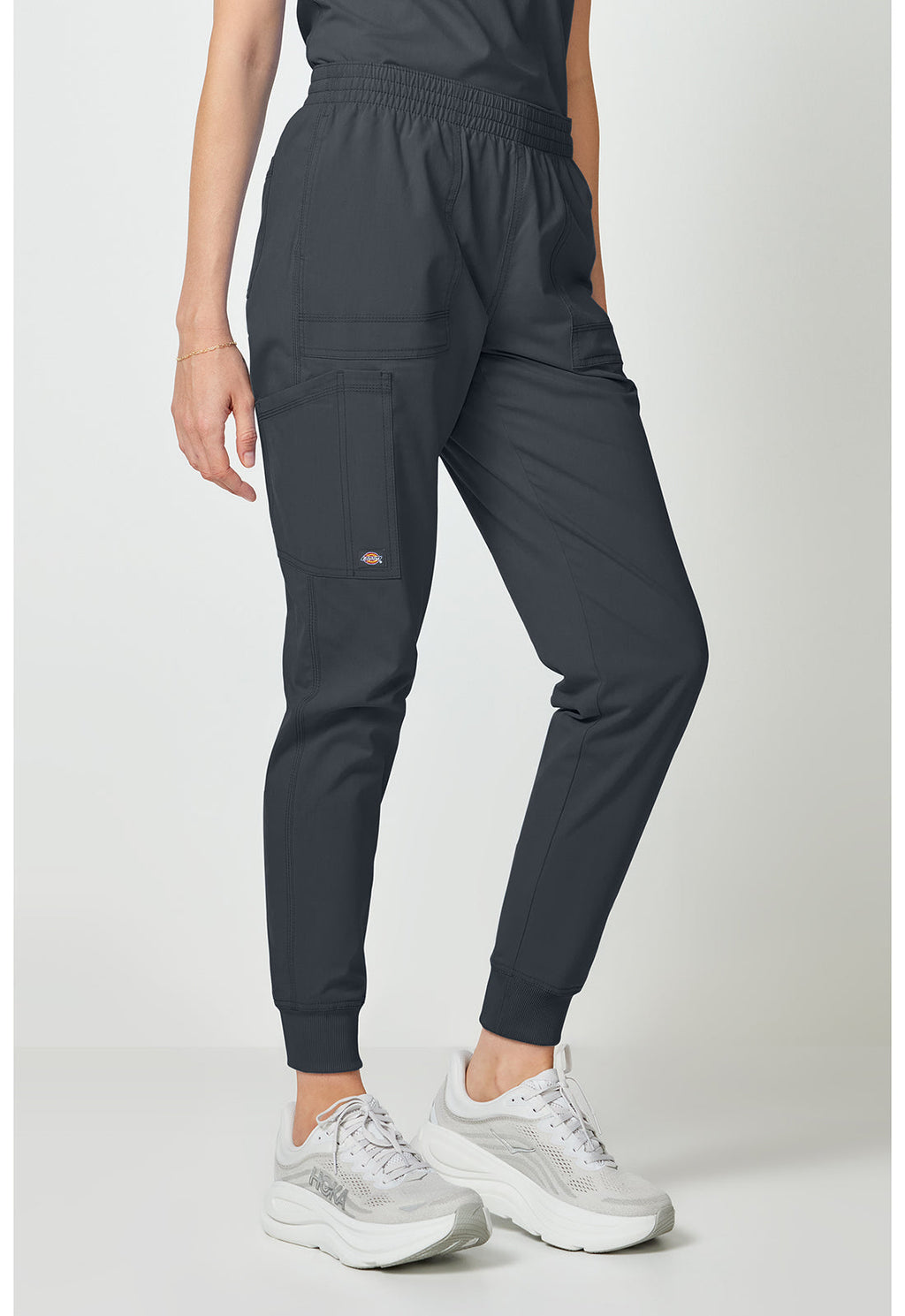 Forge DK275 Women's Mide Rise Cargo Jogger Pants Pewter