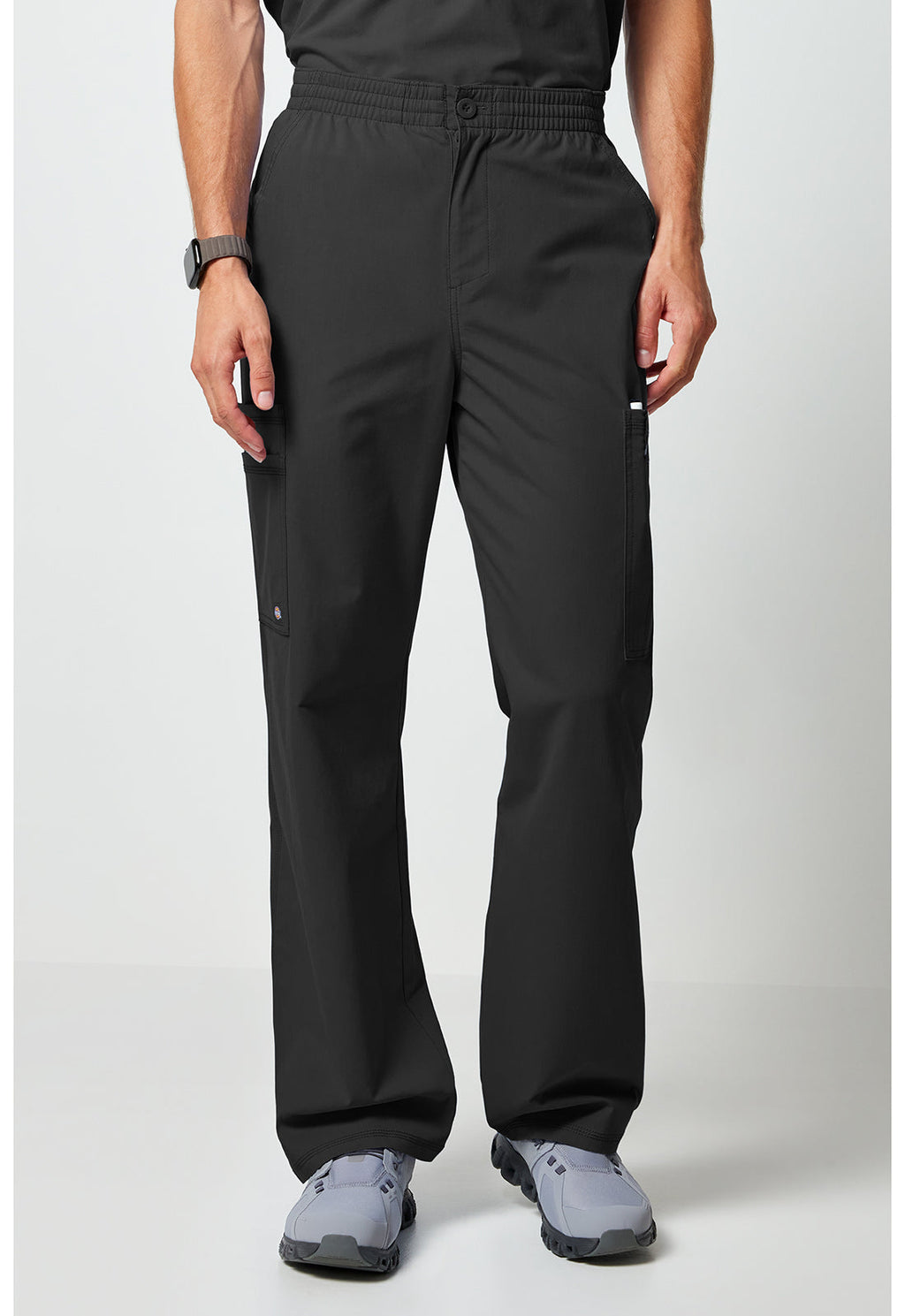 Forge DK277 Men's Straight Leg Pants Cargo Pants Black