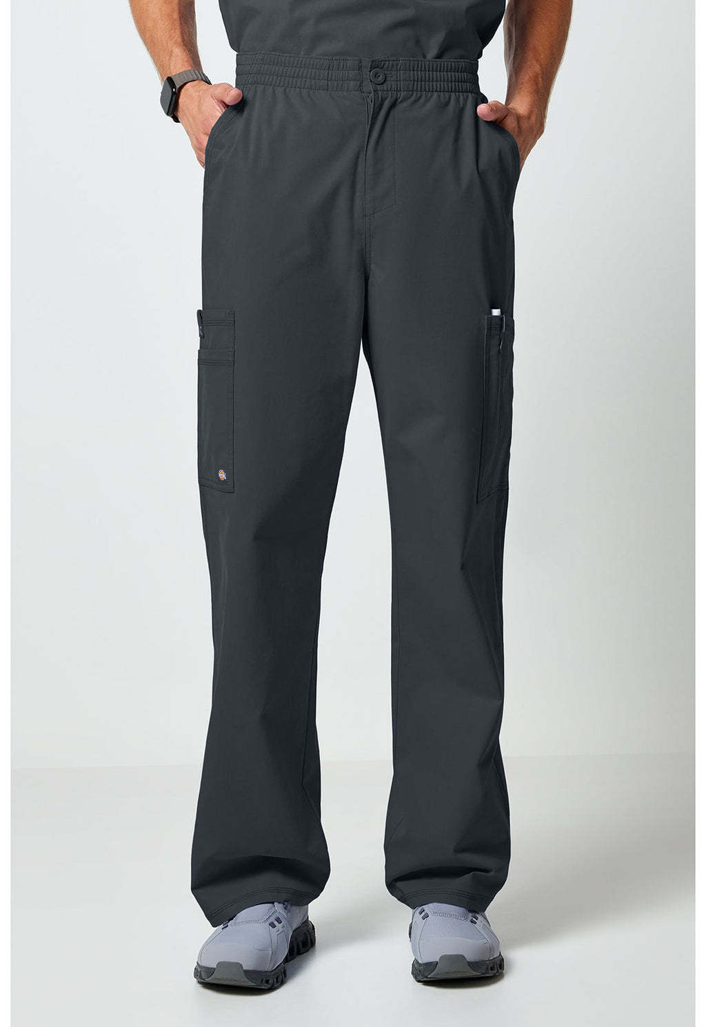 Forge DK277 Men's Straight Leg Pants Cargo Pants Pewter