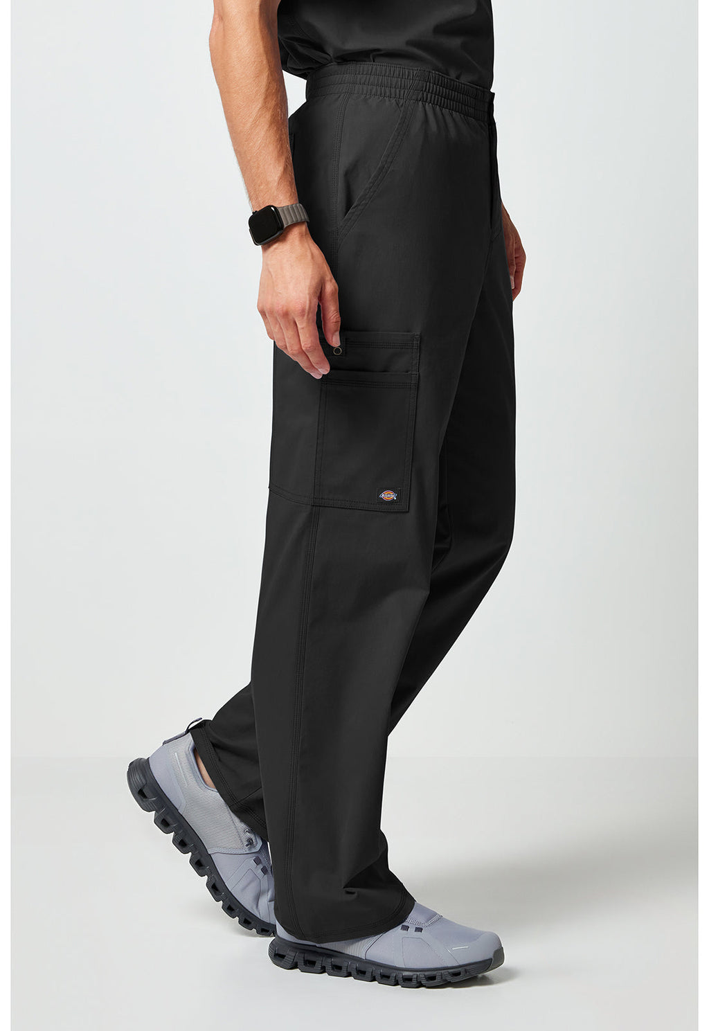 Forge DK277 Men's Straight Leg Pants Cargo Pants Black