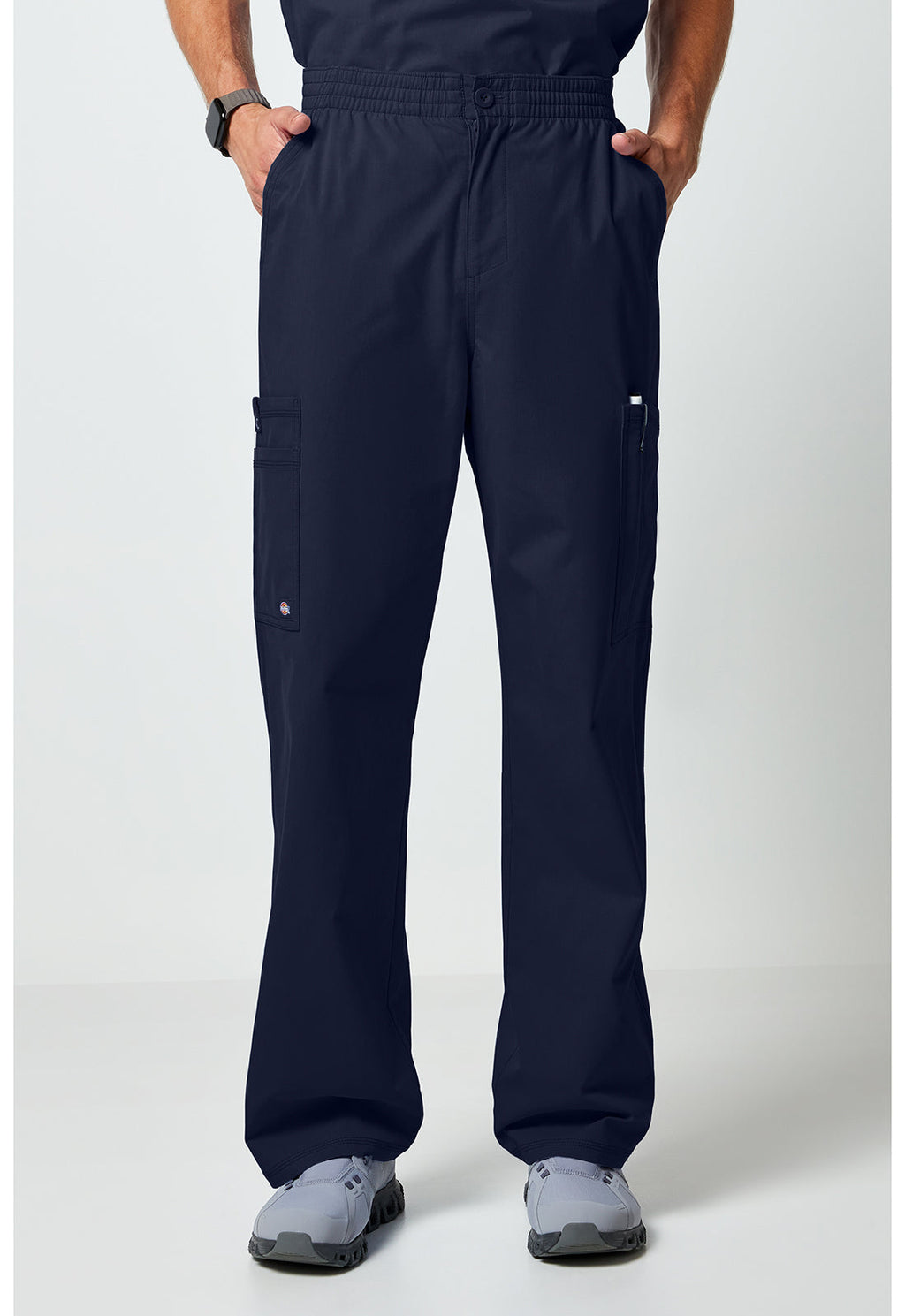 Forge DK277 Men's Straight Leg Pants Cargo Pants Navy