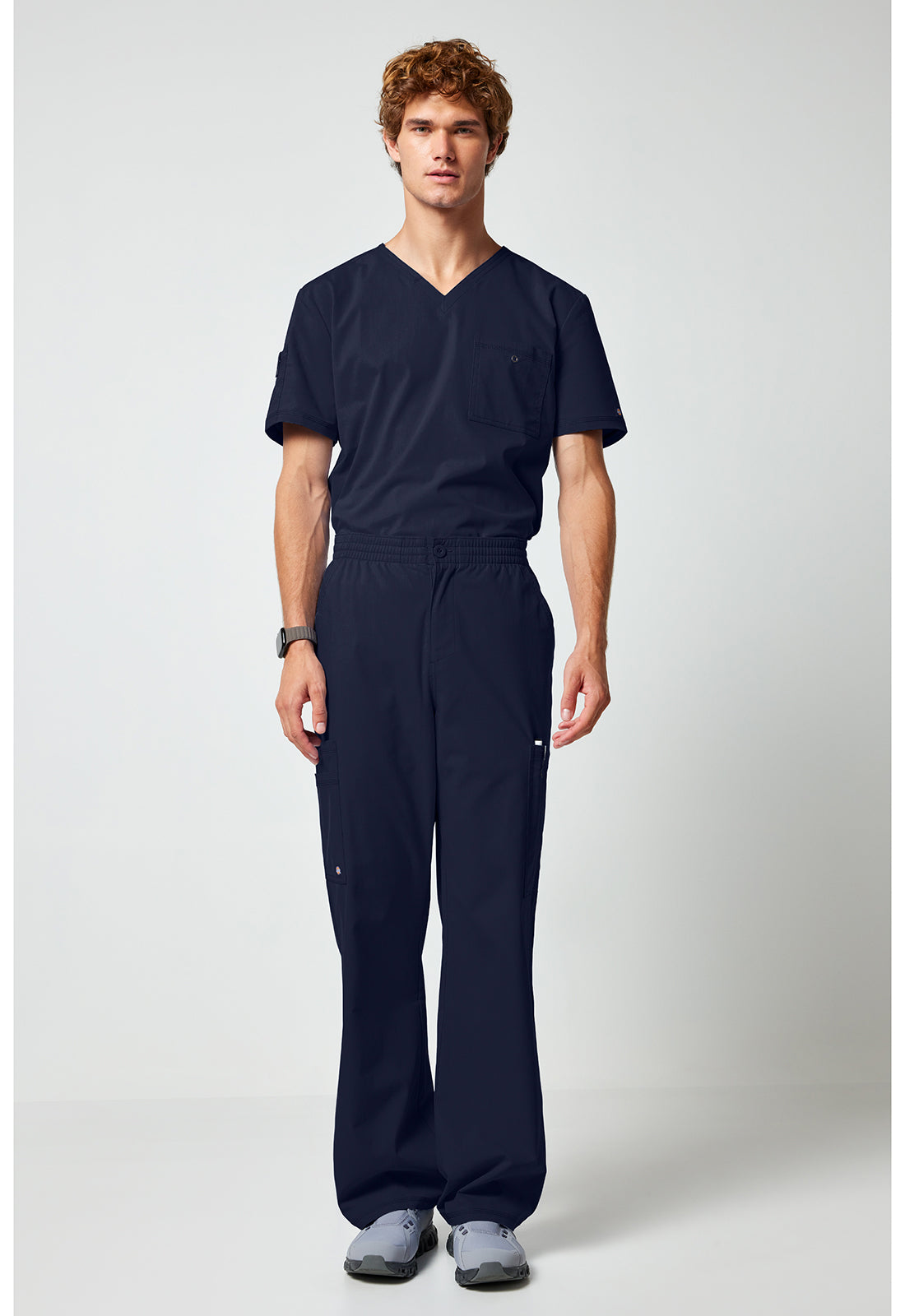 Forge DK277 Men's Straight Leg Pants Cargo Pants Navy