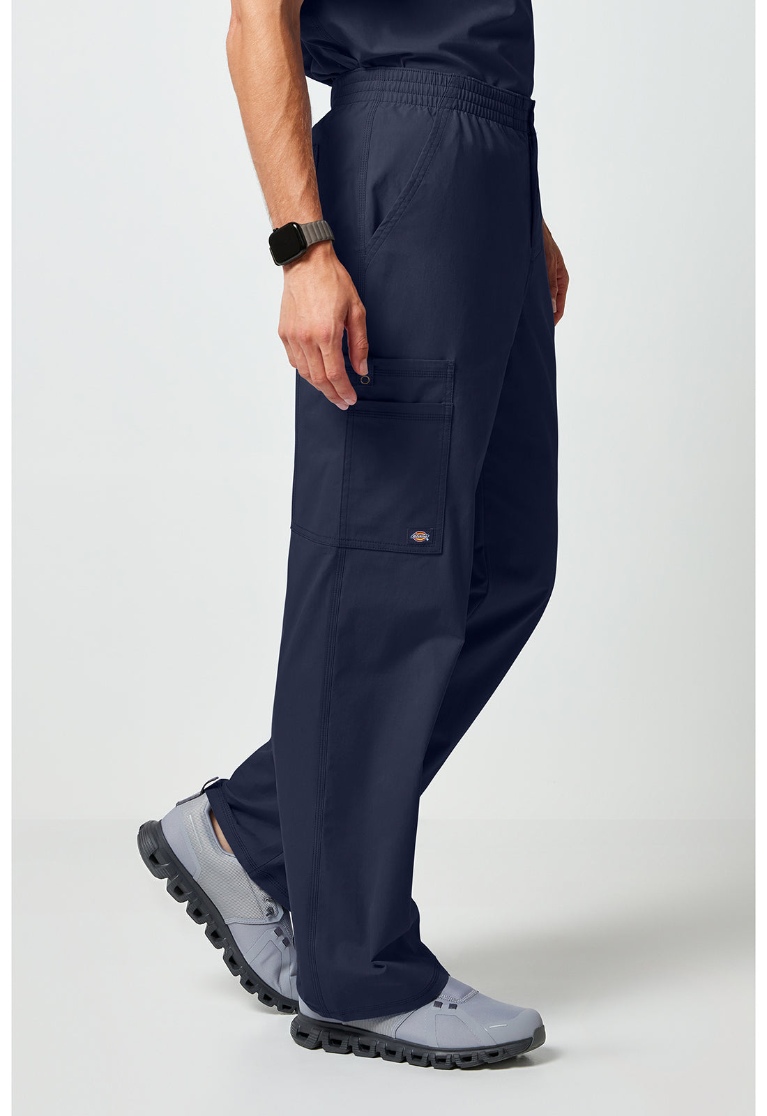 Forge DK277 Men's Straight Leg Pants Cargo Pants Navy