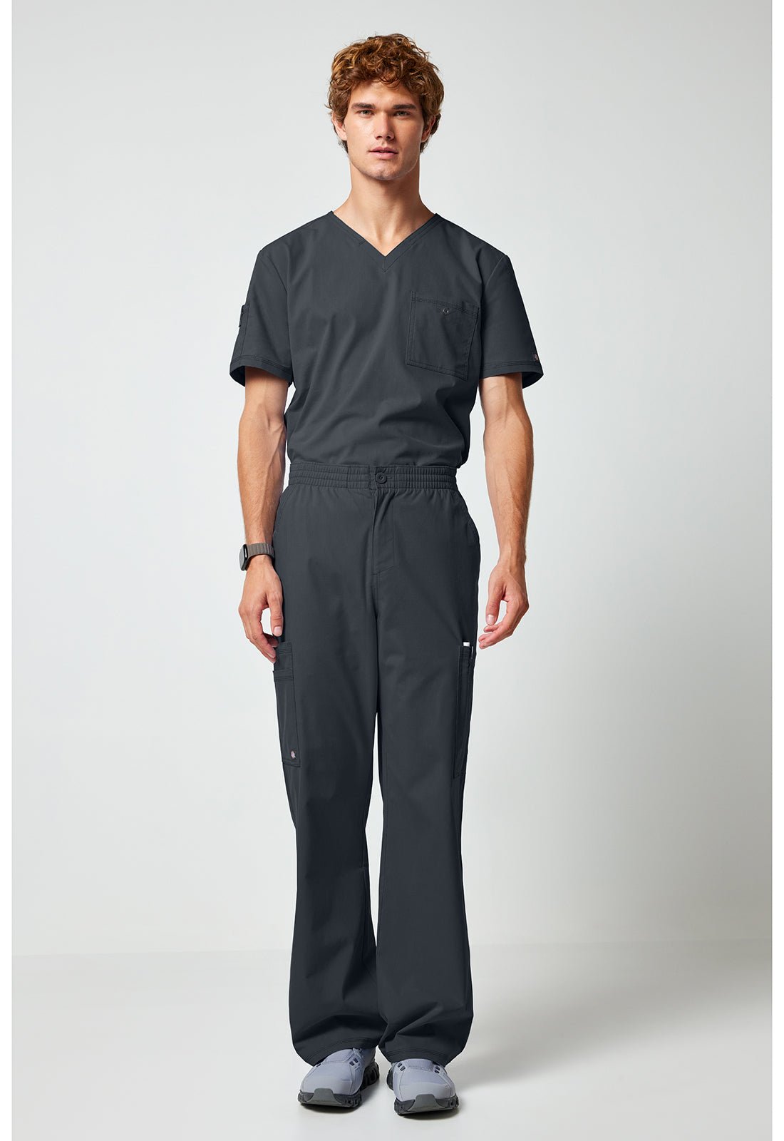Forge DK277 Men's Straight Leg Pants Cargo Pants Pewter