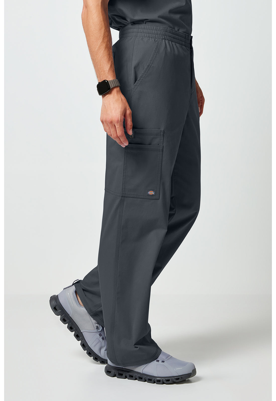 Forge DK277 Men's Straight Leg Pants Cargo Pants Pewter
