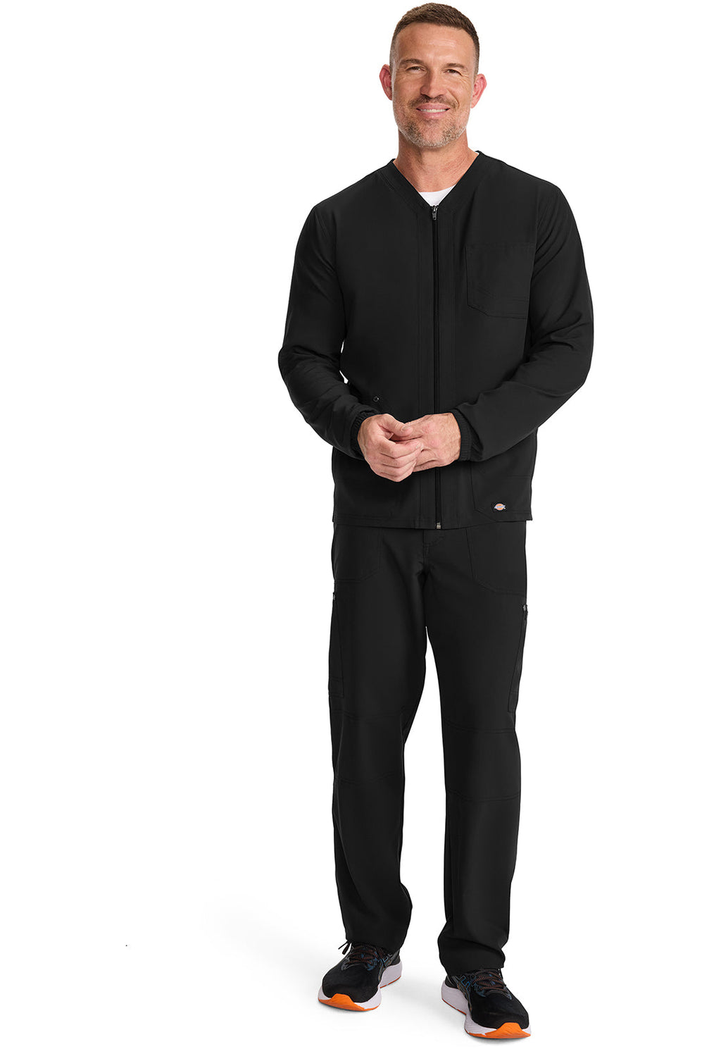 EDS NXT DK323 Men's Front-Zip Jacket Black