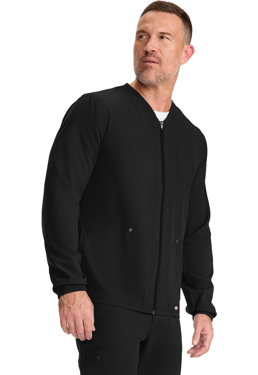 EDS NXT DK323 Men's Front-Zip Jacket Black