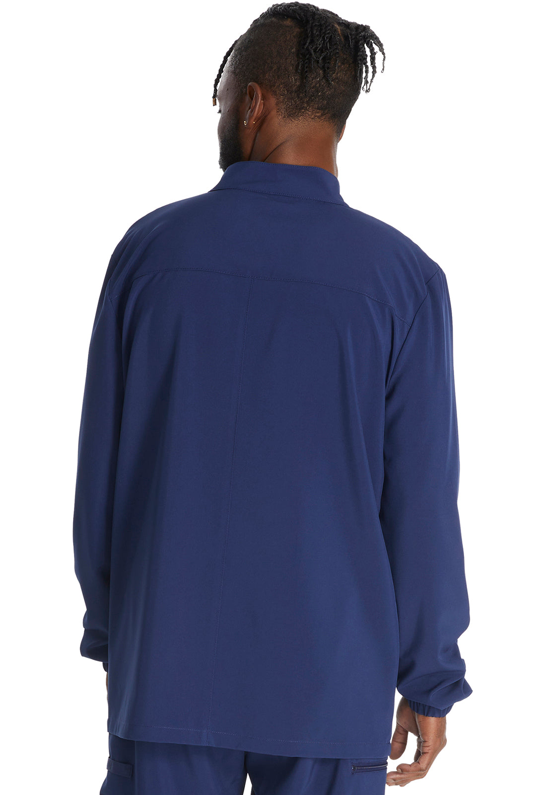 EDS Essentials DK342 Men's Zip Front Jacket Navy