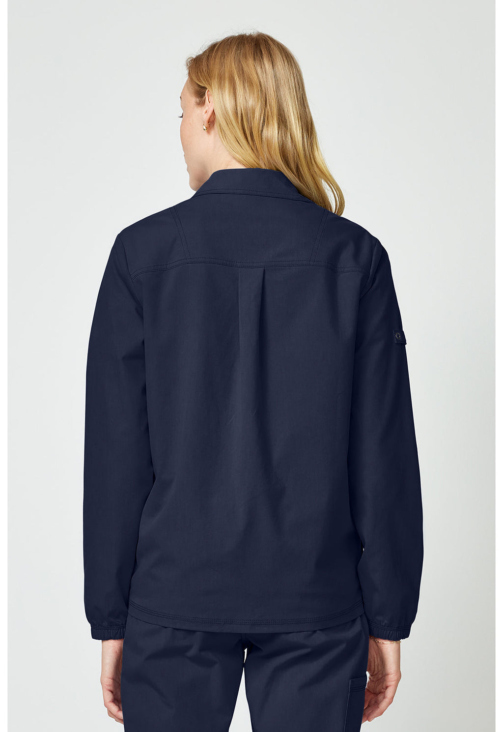 Forge DK343 Women's Snap Front Jackets Navy