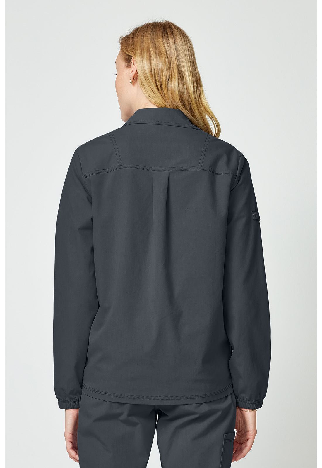 Forge DK343 Women's Snap Front Jackets Pewter