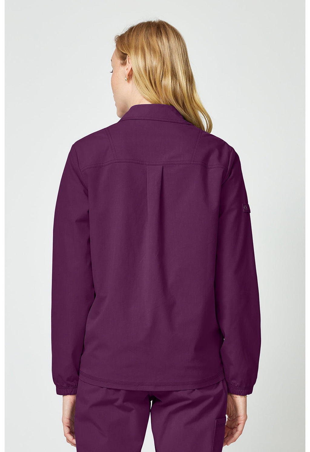 Forge DK343 Women's Snap Front Jackets Wine