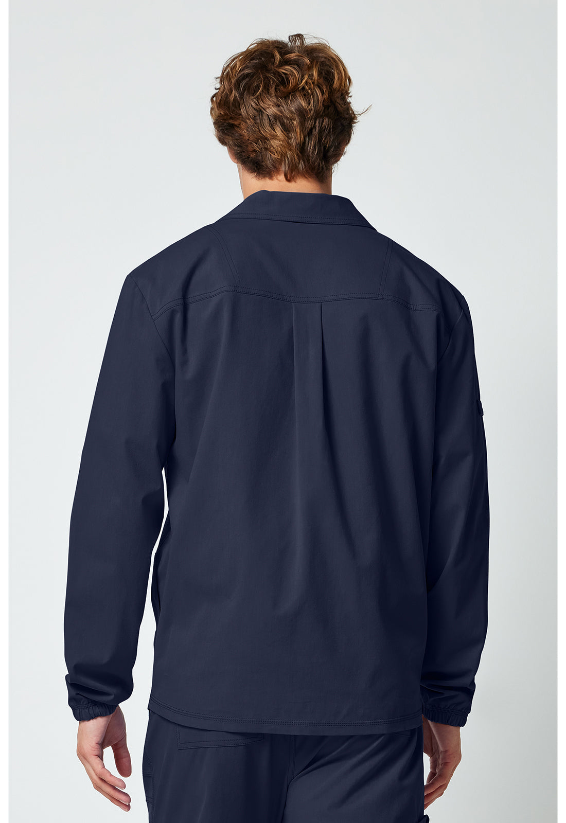 Forge DK344 Men's Snap Front Jackets Navy