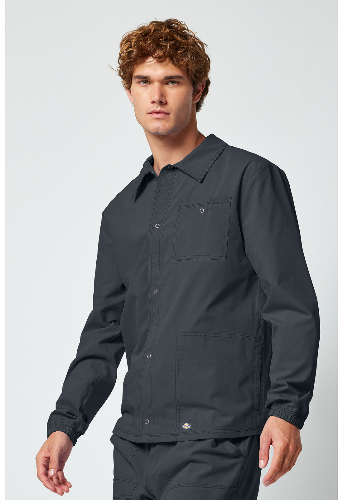 Forge DK344 Men's Snap Front Jackets Pewter