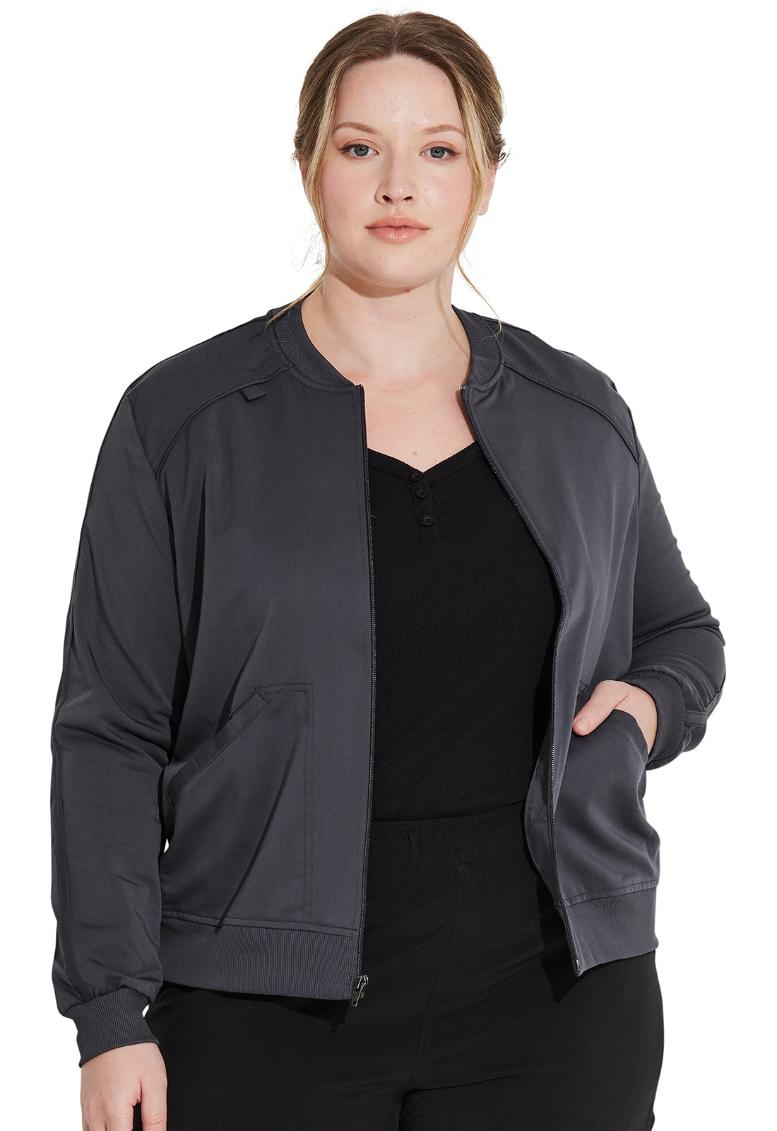 Balance DK365 Women's Zip Front Jacket Pewter