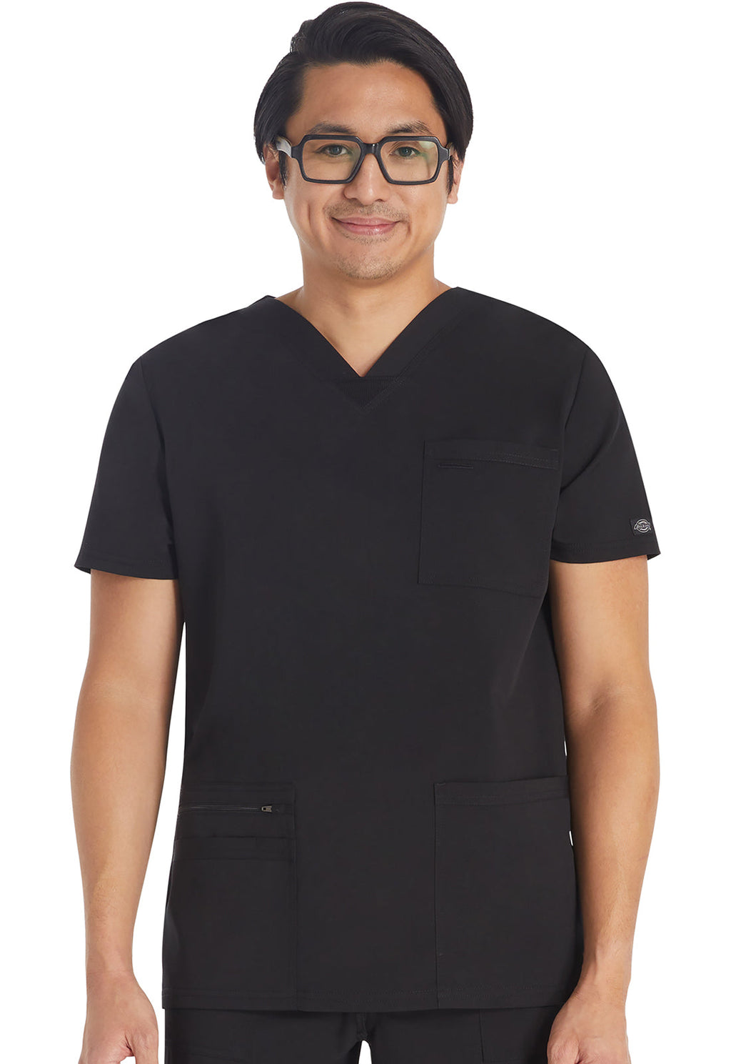 Balance DK672 Men's V-Neck Top Black