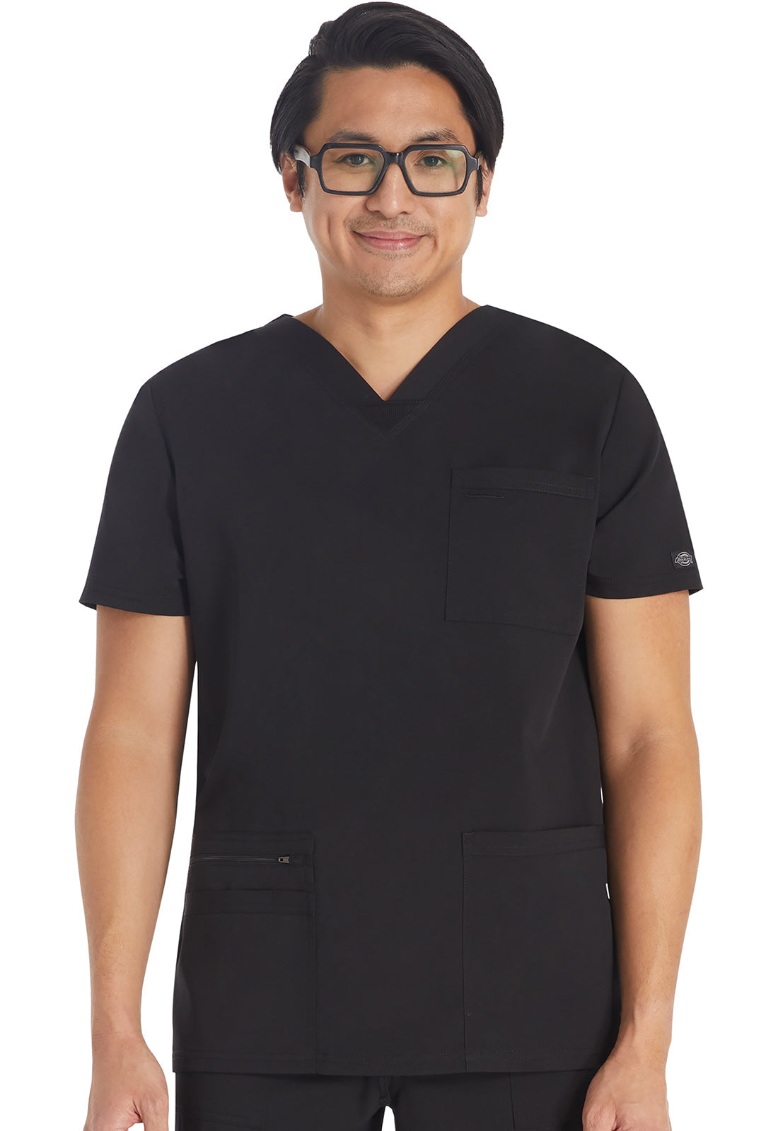 Balance DK672 Men's V-Neck Top Black