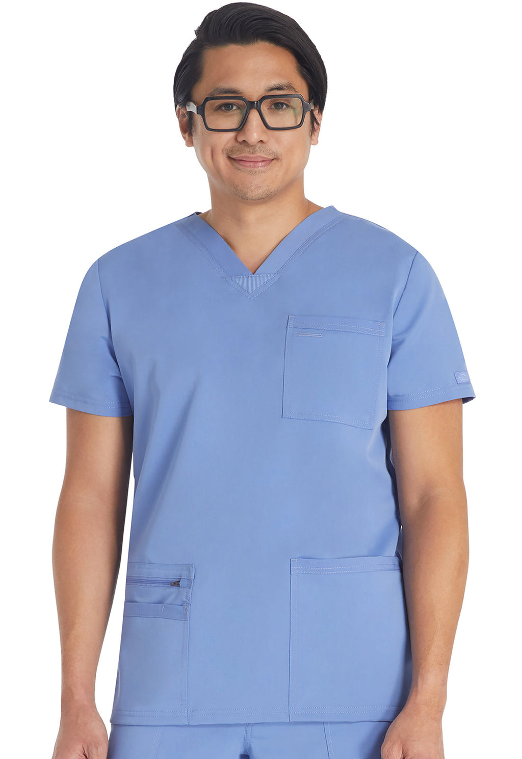 Balance DK672 Men's V-Neck Top Ciel