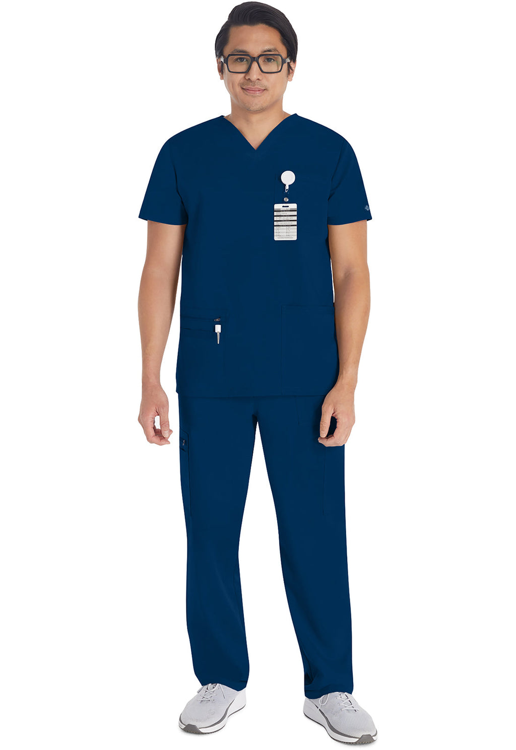 Balance DK672 Men's V-Neck Top Navy