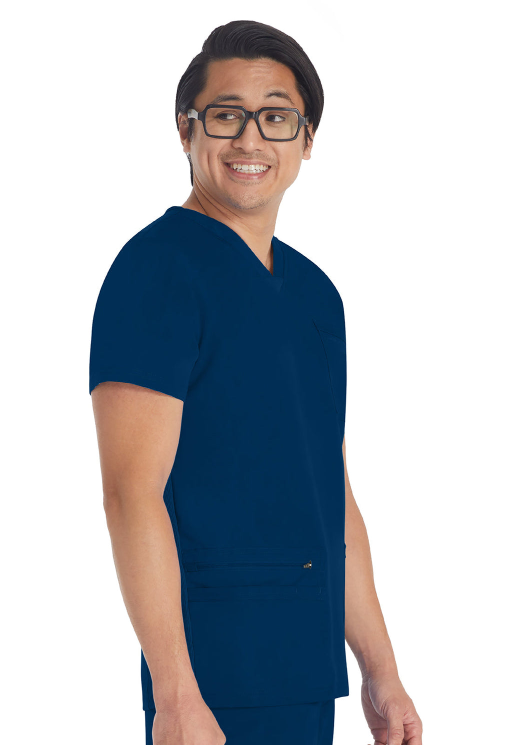 Balance DK672 Men's V-Neck Top Navy