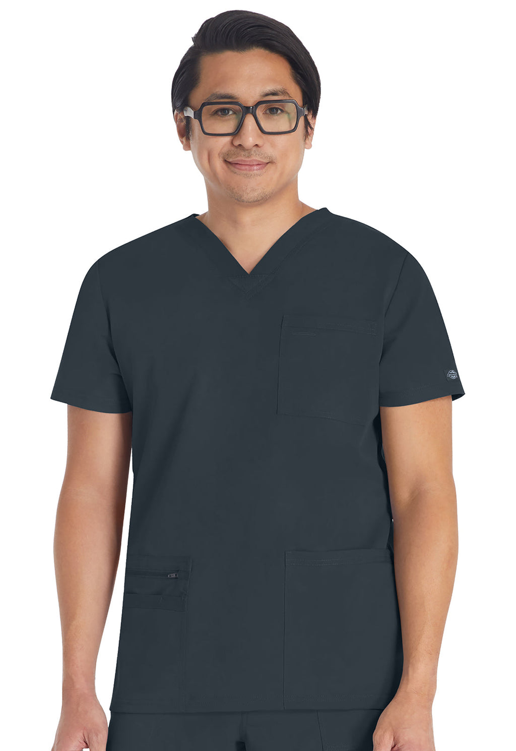 Balance DK672 Men's V-Neck Top Pewter