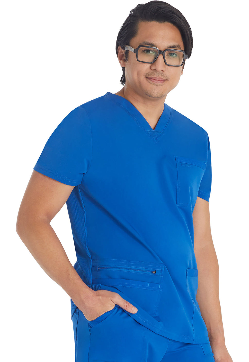 Balance DK672 Men's V-Neck Top Royal