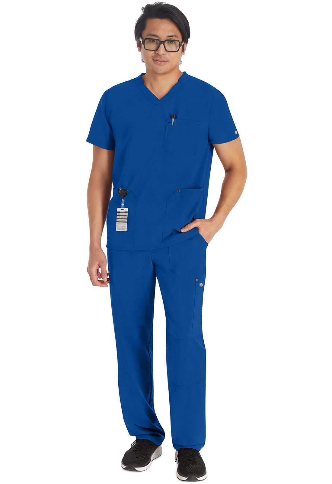 EDS NXT DK677 Men's V-neck Top Galaxy Blue