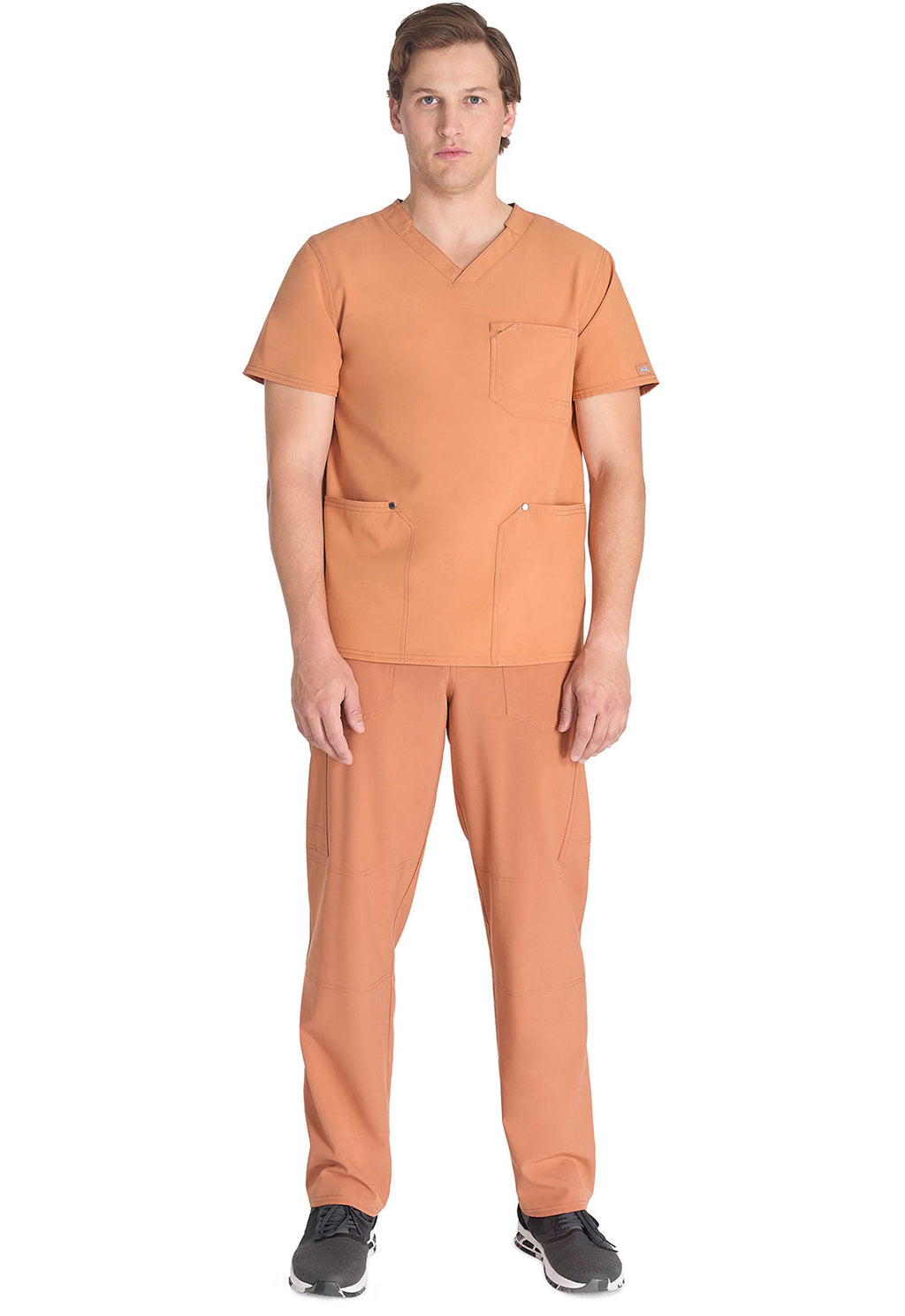 EDS NXT DK677 Men's V-neck Top Ginger Glow