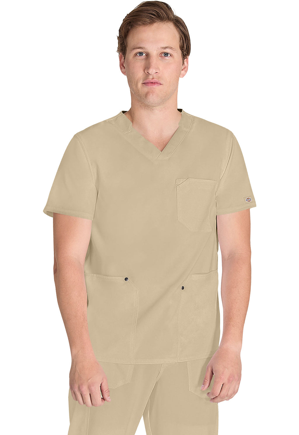 EDS NXT DK677 Men's V-neck Top Khaki