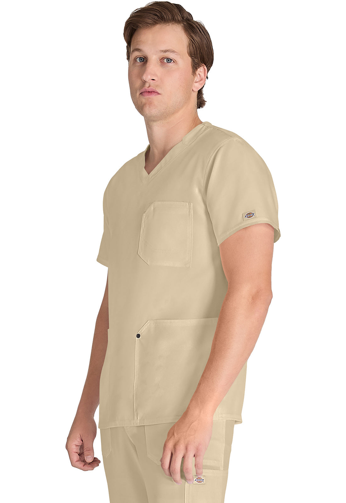 EDS NXT DK677 Men's V-neck Top Khaki