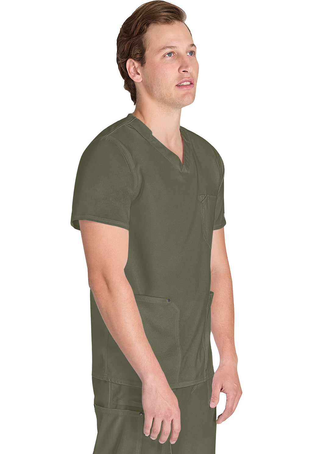 EDS NXT DK677 Men's V-neck Top Olive