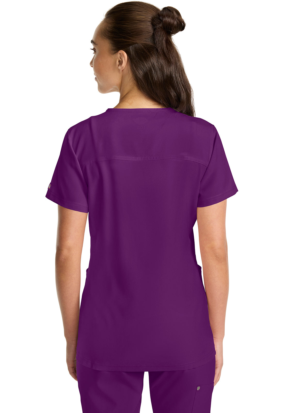 EDS NXT DK678 V-Neck Top Eggplant
