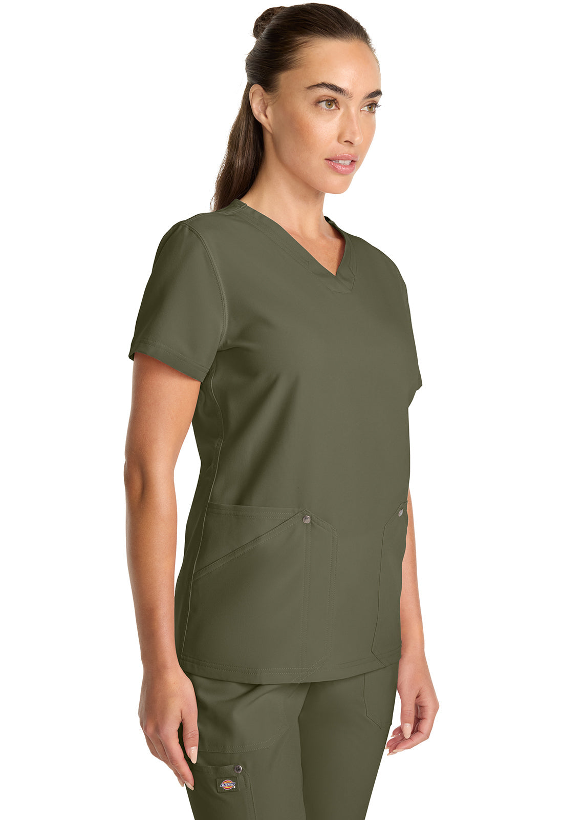 EDS NXT DK678 V-Neck Top Olive