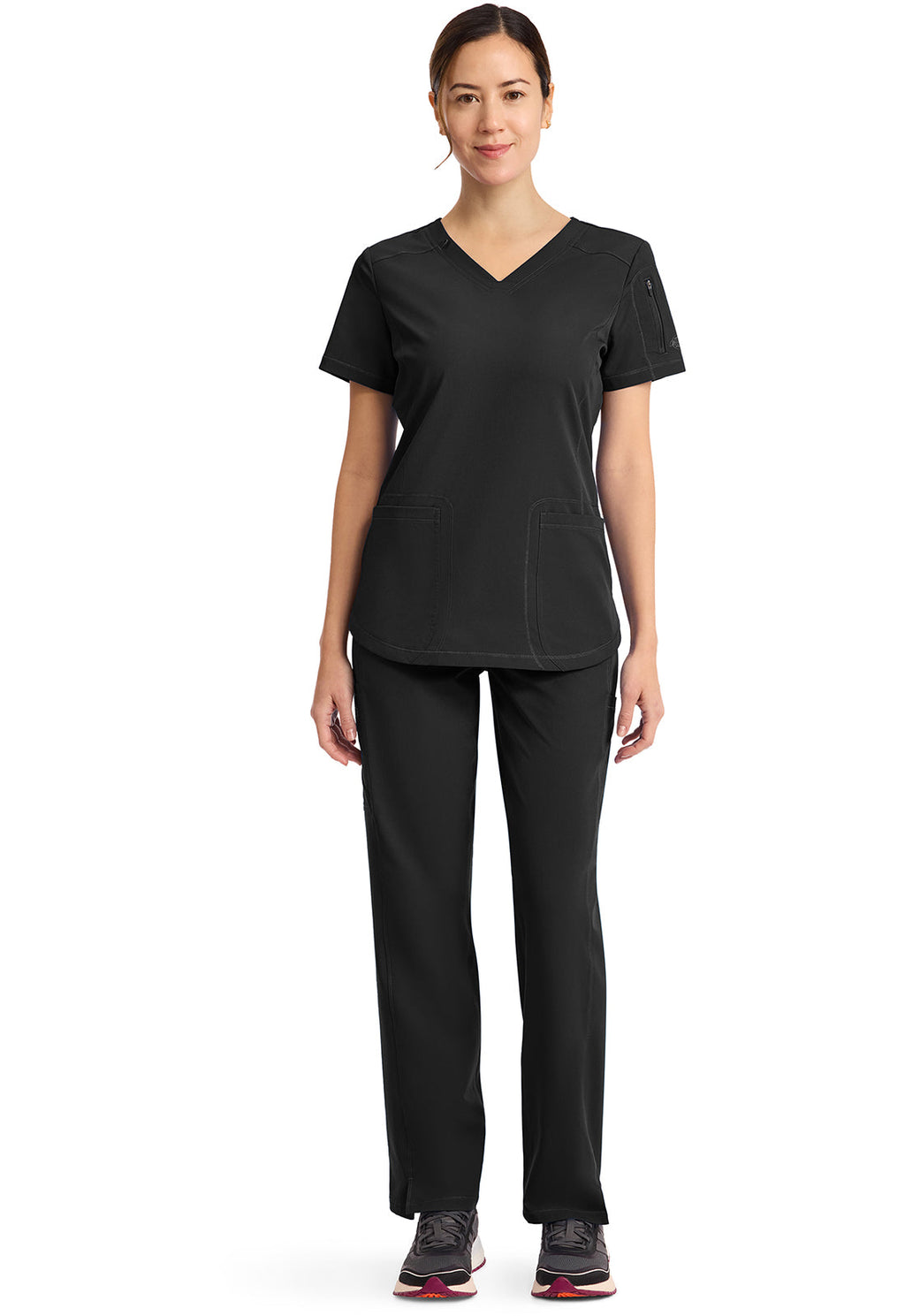 Dynamix DK730 V-Neck Top Black