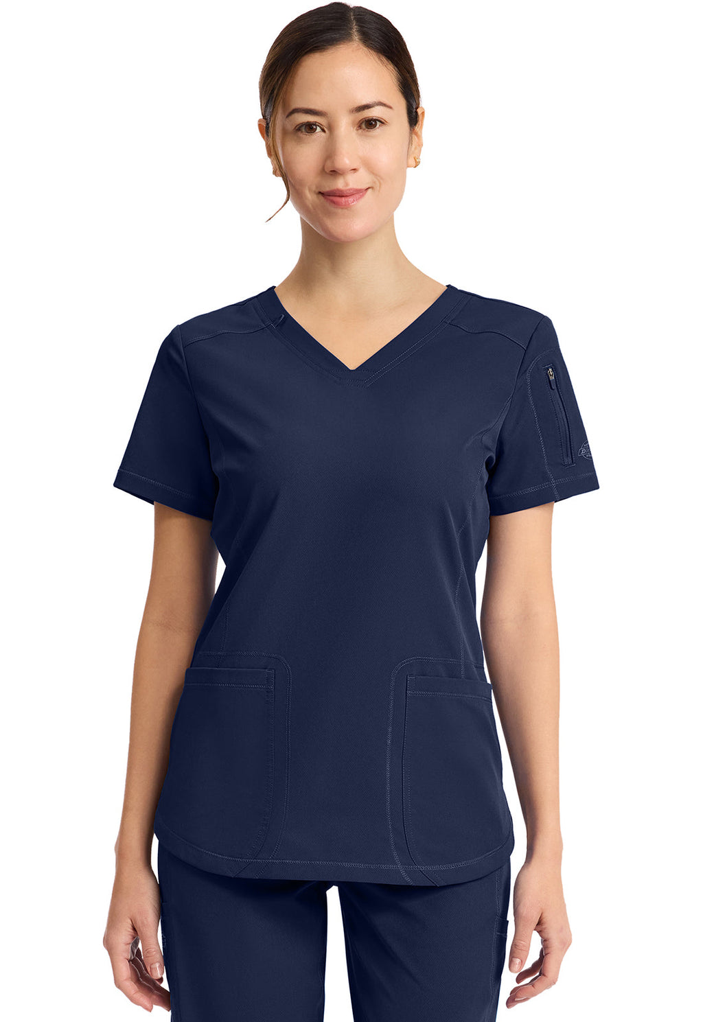 Dynamix DK730 V-Neck Top Navy