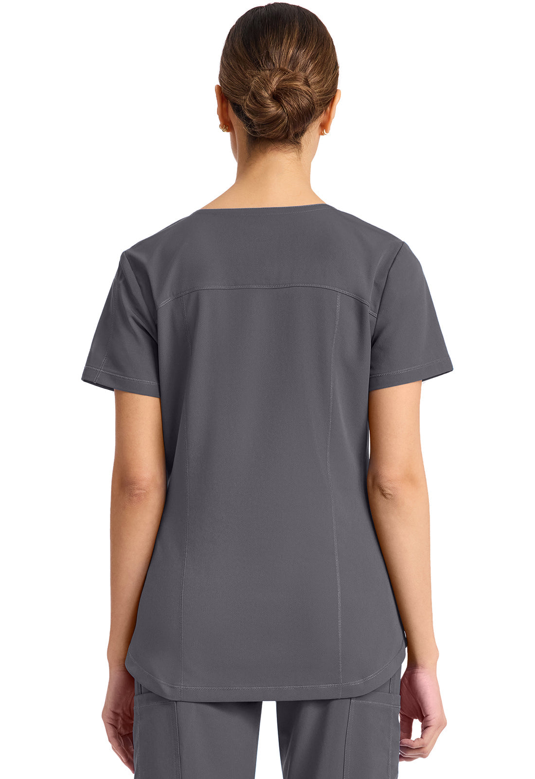 Dynamix DK730 V-Neck Top Pewter