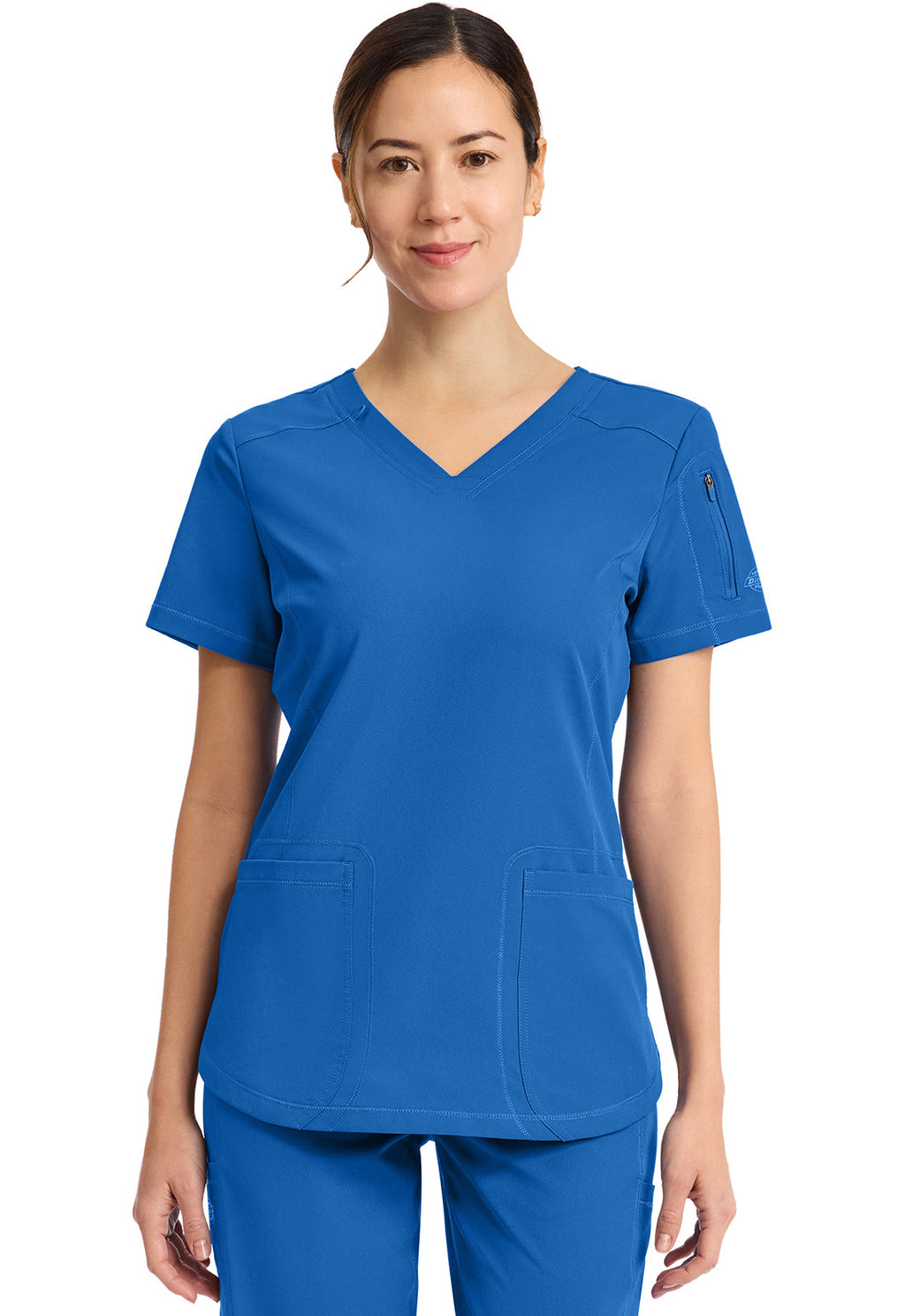 Dynamix DK730 V-Neck Top Royal