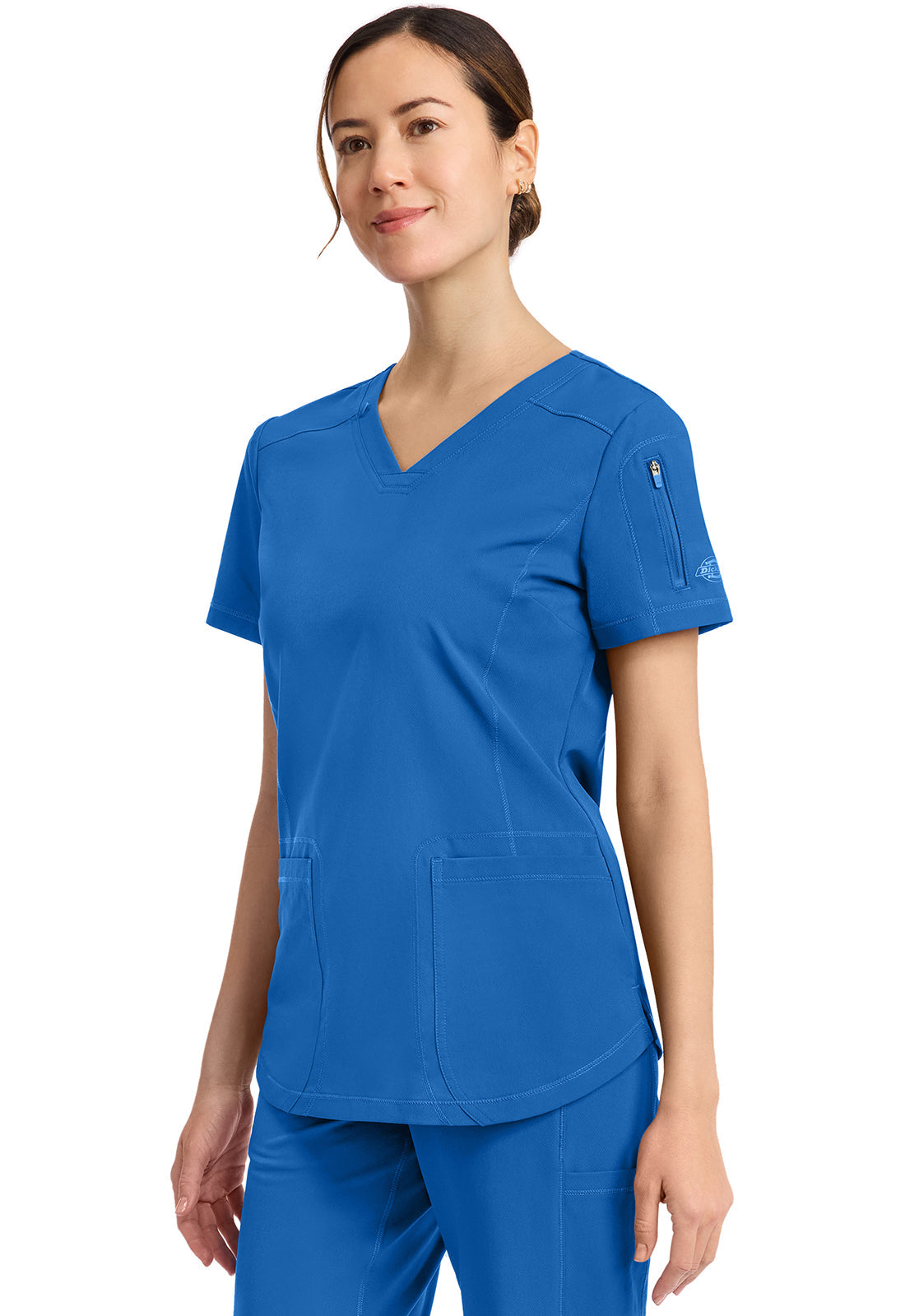 Dynamix DK730 V-Neck Top Royal