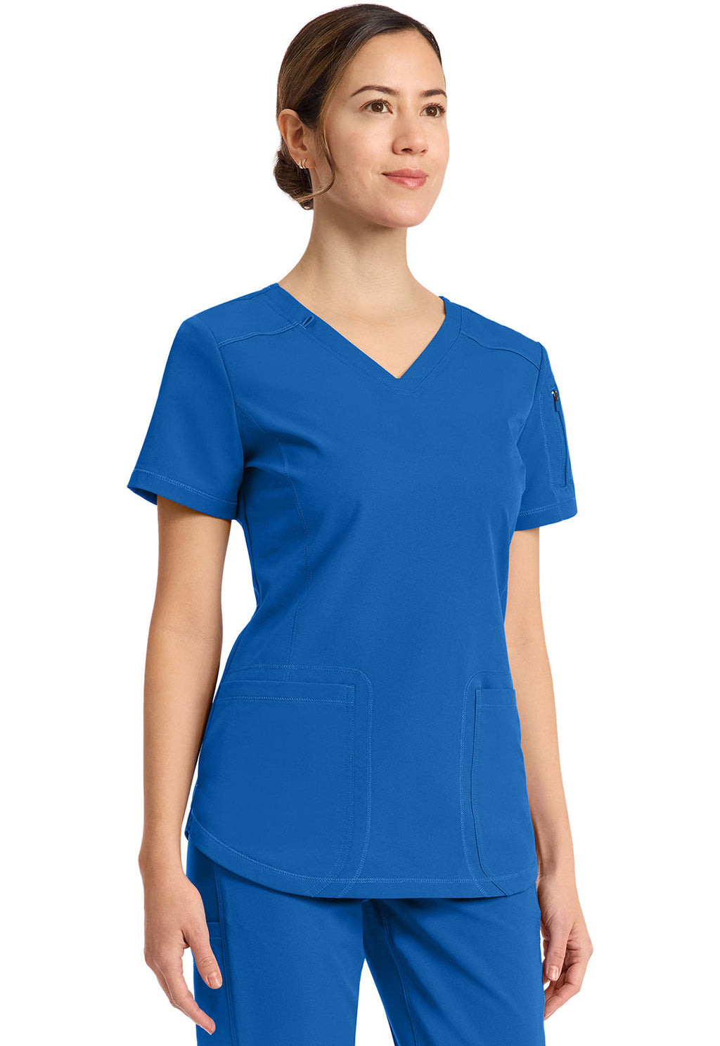 Dynamix DK730 V-Neck Top Royal