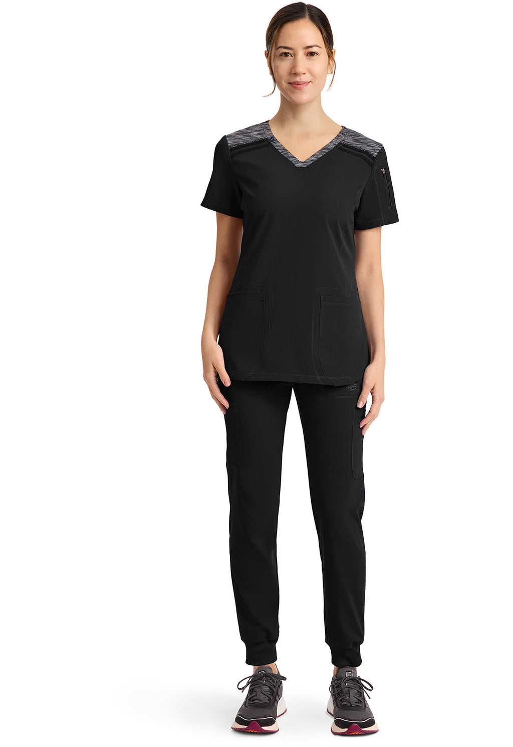Dynamix DK740 V-Neck Top Black